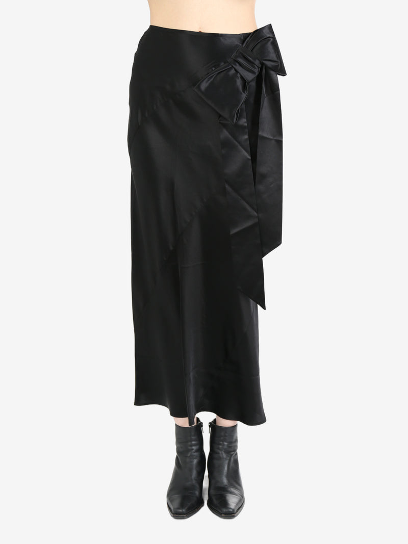 SIMONE ROCHA - Women W/Bow Detail Spiral Midi Skirt