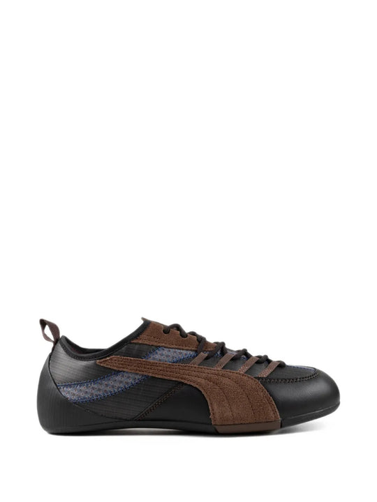 Black shoes, side view