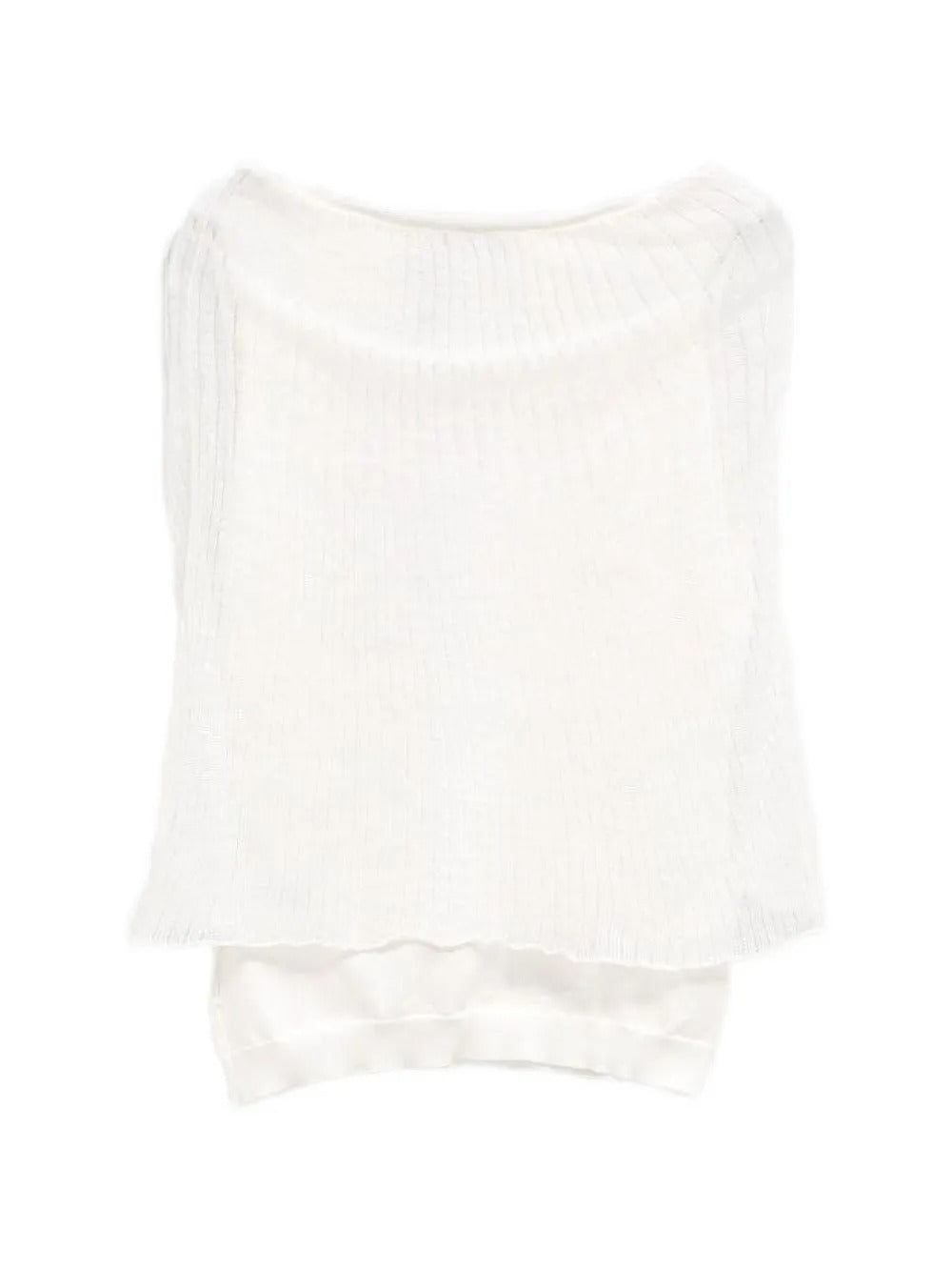 White top, front view