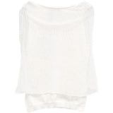 White top, front view