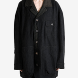 Black jacket, front view