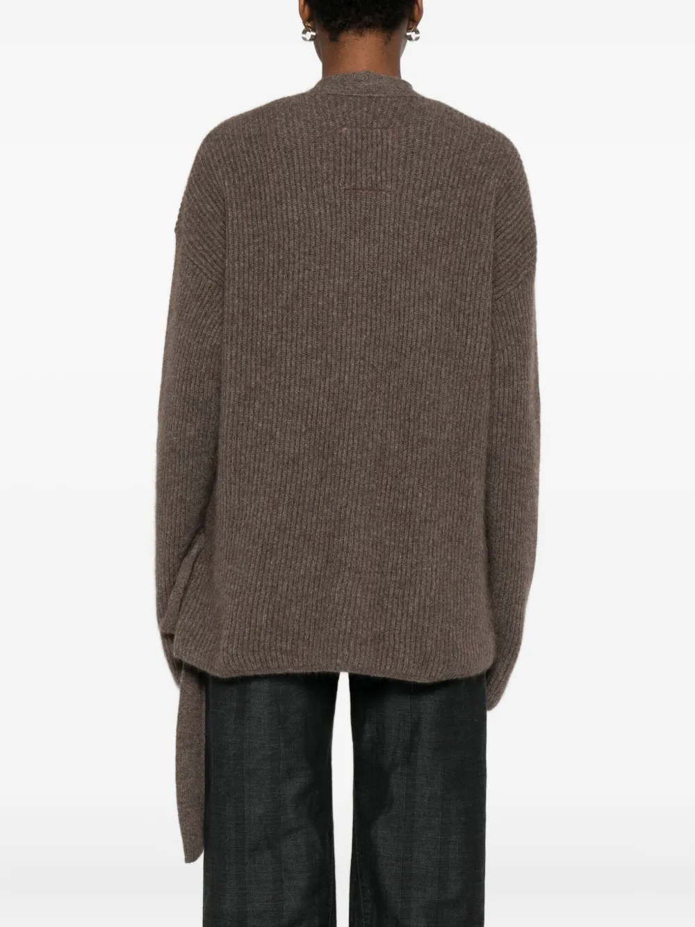 Brown shirts worn by a person, showing the shirts fit