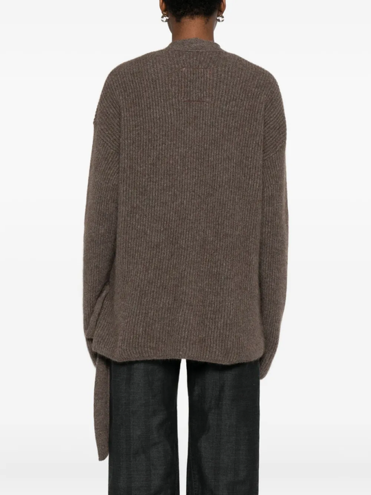 Brown shirts worn by a person, showing the shirts fit