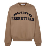 Tan hoodie, front view