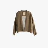 Brown jacket, front view