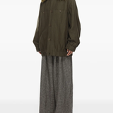 Brown jacket, full body view