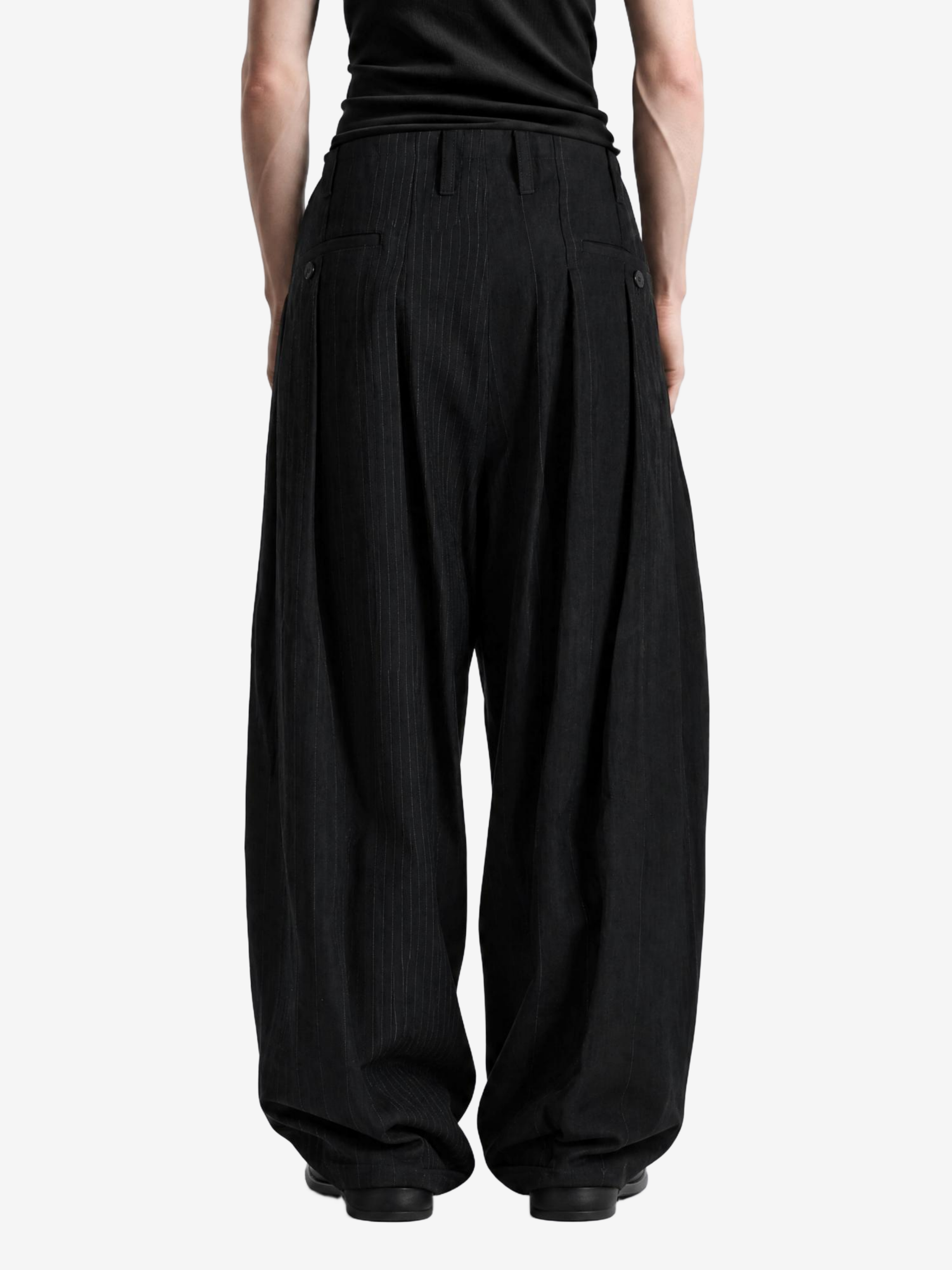 Black pants, front view