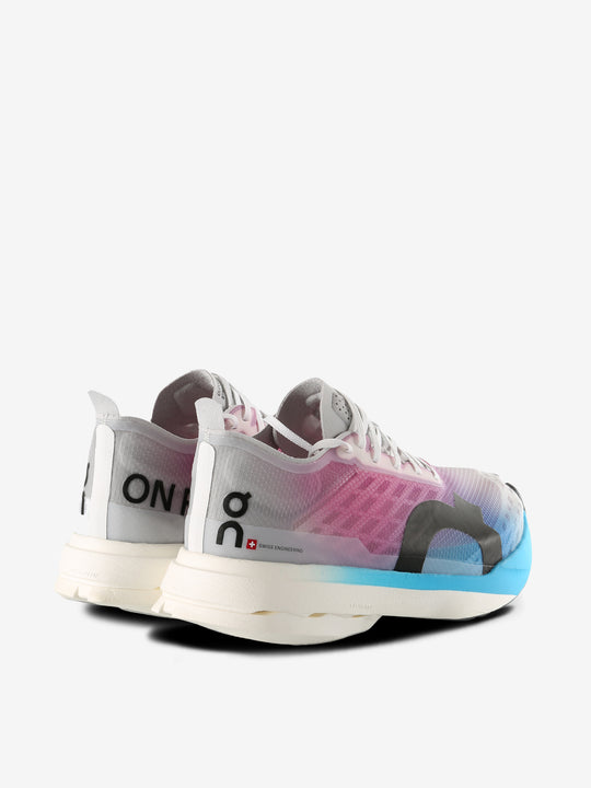 Grey shoes, back view