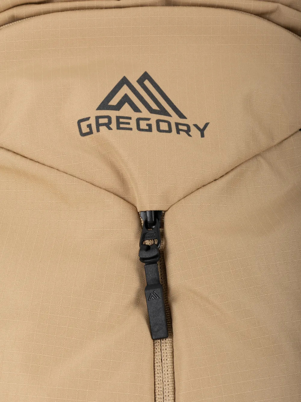 Tan bag, front view