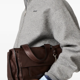 Brown bag, side view