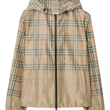 tan hoodie, front view