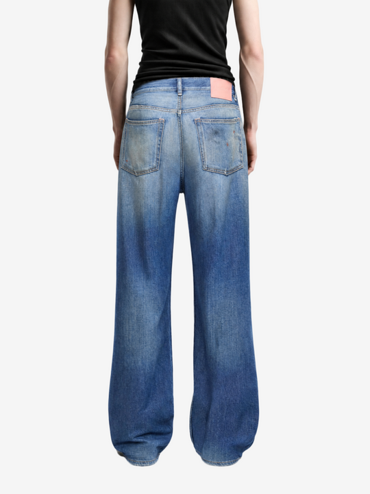 Blue jeans, full body view