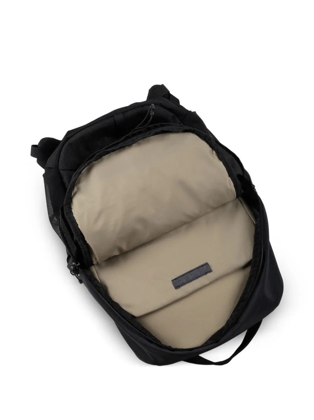 Close up of Black bag, showing detail