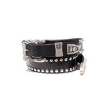 Black belt, front view