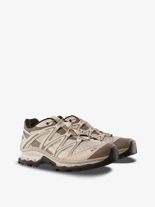 Tan shoes, front view