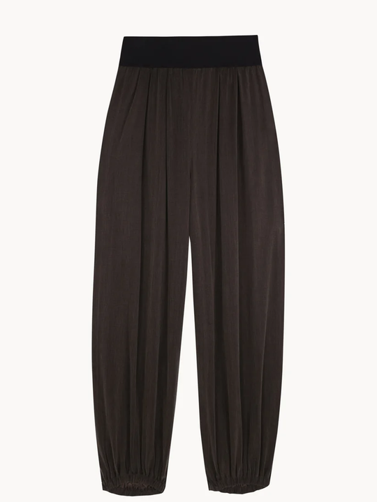 Brown pants, front view