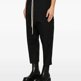 Black pants, full body view