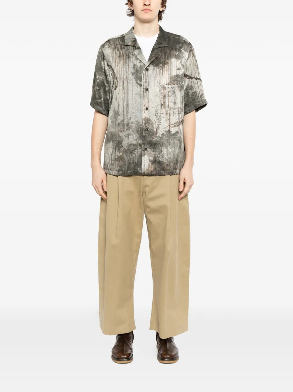 ZIGGY CHEN - Men Digital Print Short Sleeve Pocket Shirt – Atelier