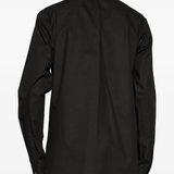 Black shirt, full body view