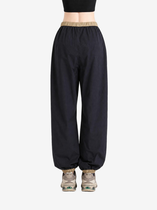 Black pants, full body view