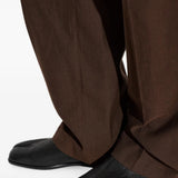 Black shoes, front view