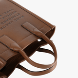 Brown bag, front view