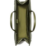 green bag, inside view