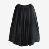 Black skirt, front view