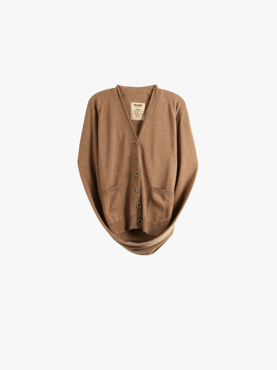 Brown knitwear, front view