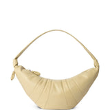 Tan bag, front view