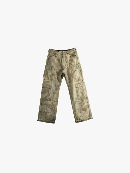 Tan jean, front view