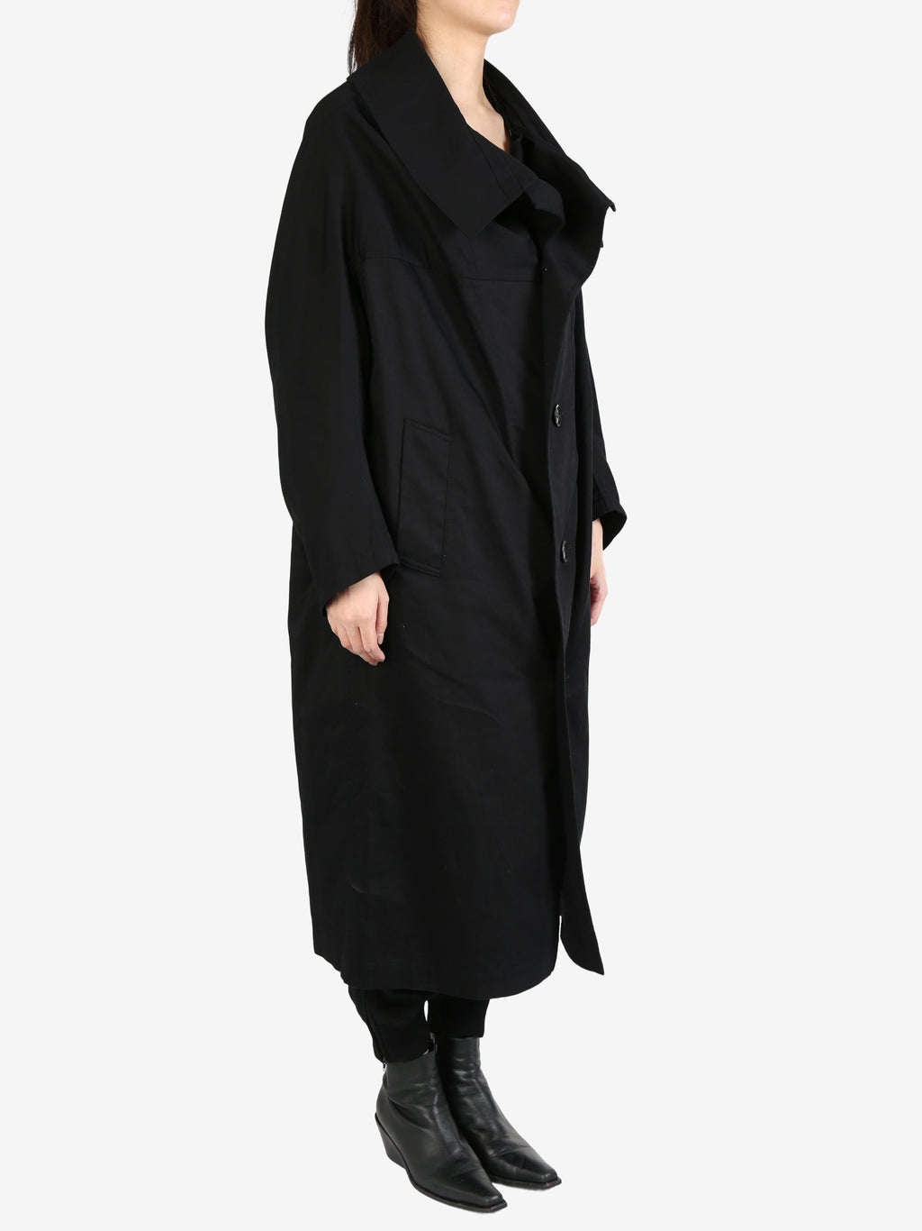 Y'S - Women U-Long Cape Coat