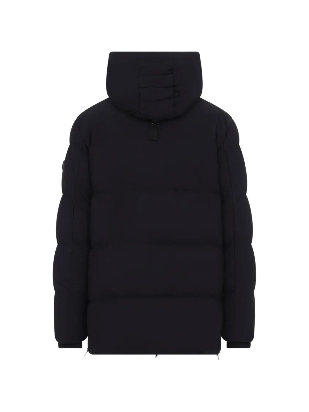 Black jacket, back view
