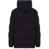 Black jacket, back view