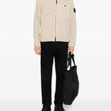 Tan shirts, full body view