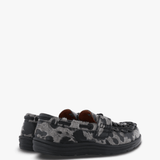 Grey shoes, side view