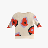 Tan shirt, front view