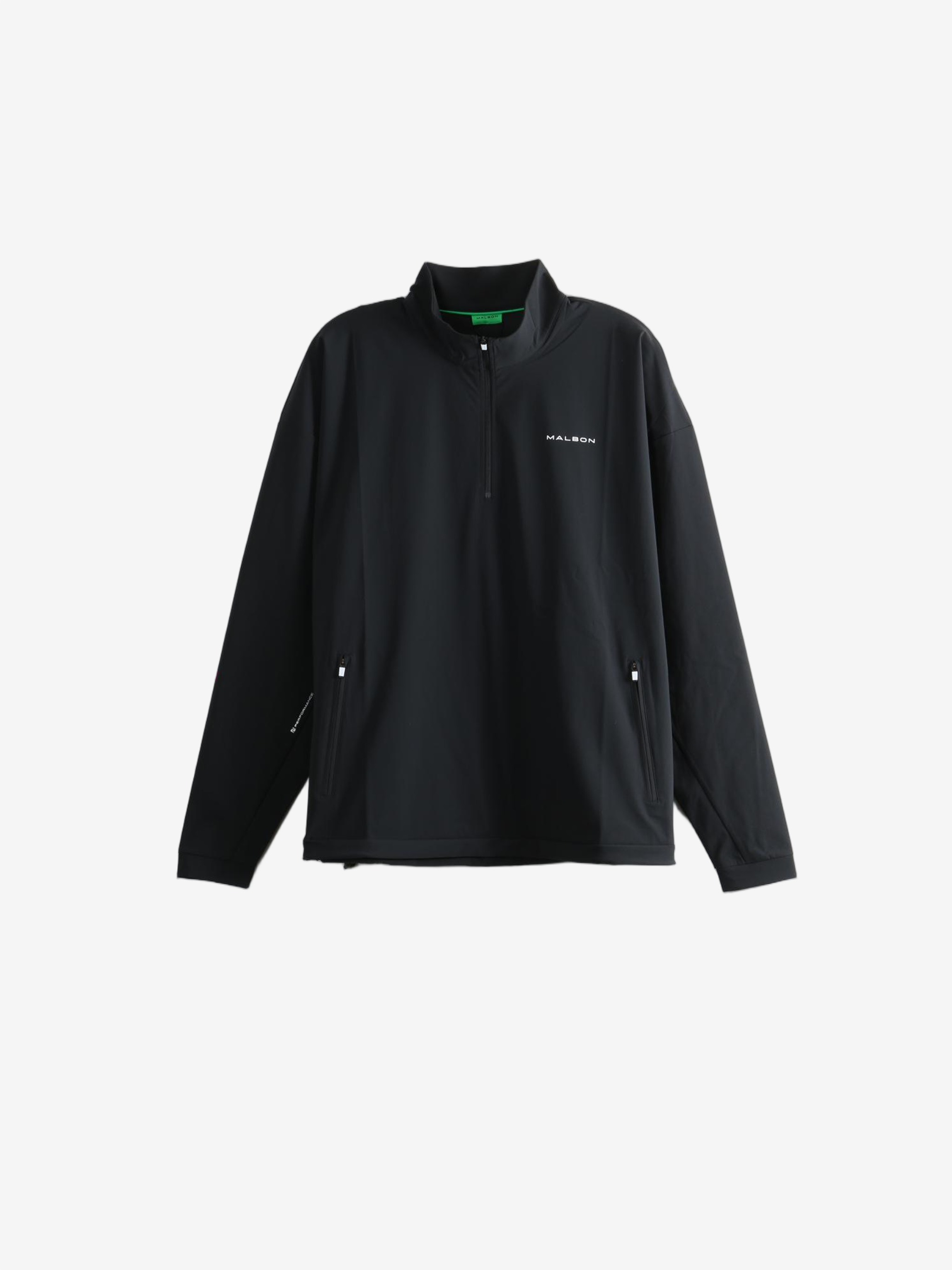 Black hoodie, front view
