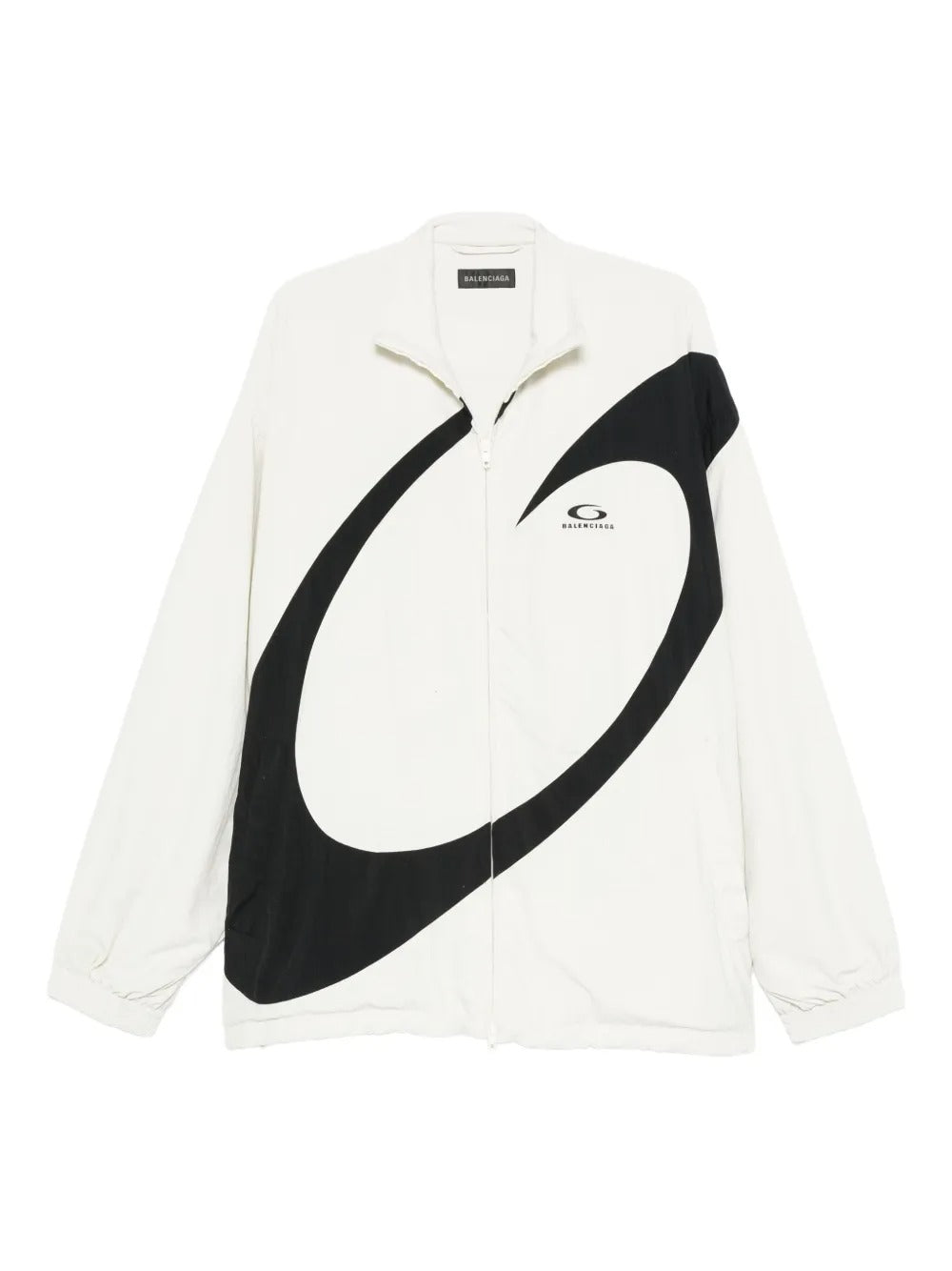 White jacket, front view