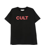 Black t-shirt, front view