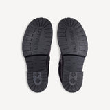 Black boot,bottom view