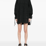 Black dress,full body view