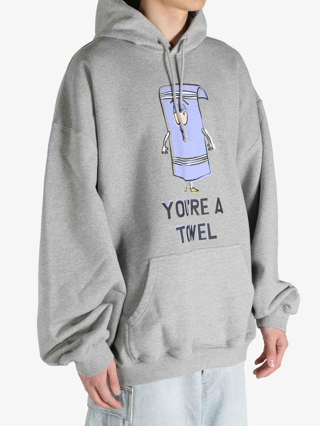 VETEMENTS - Unisex You're A Towel Oversized Hoodie