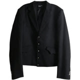 Black jacket, front view