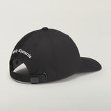 Black hat, back view