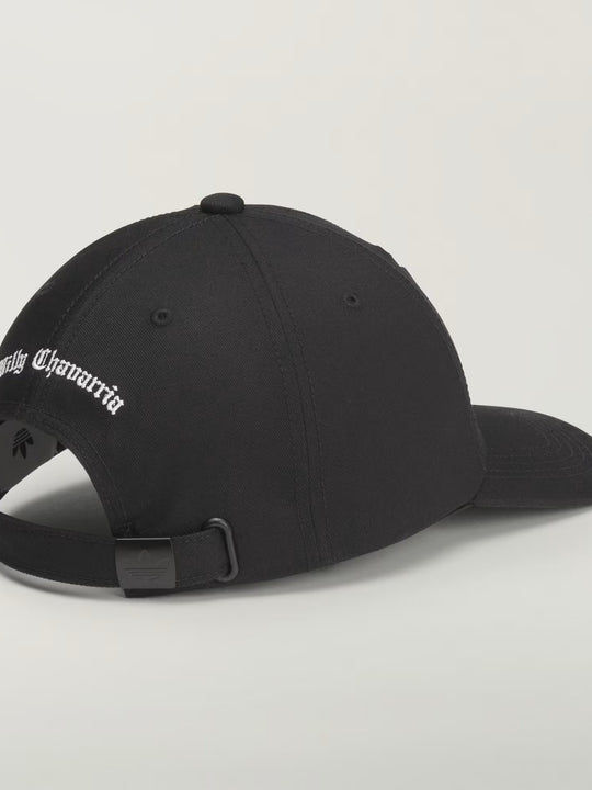 Black hat, back view