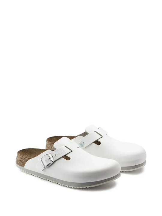 White sandals, side view