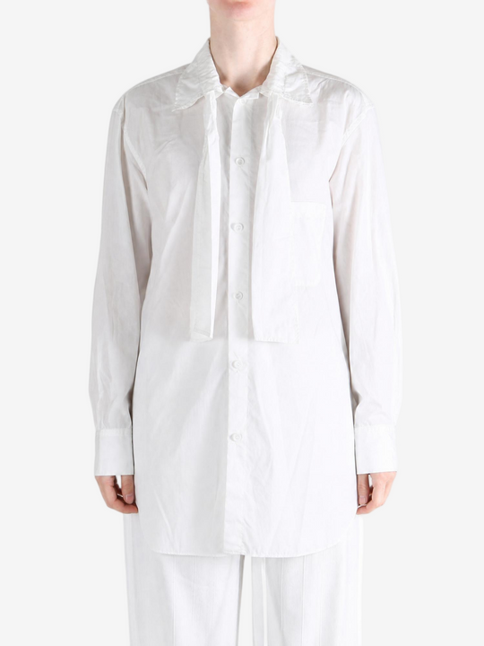 White shirt, full body view