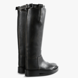 Black boots, side view
