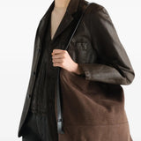 Brown bag, front view